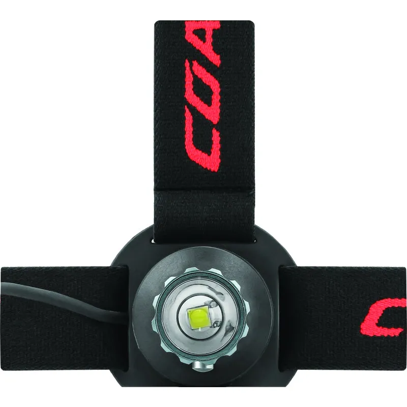 Coast HL40 300 lm Black/Red LED Head Lamp AAA Battery