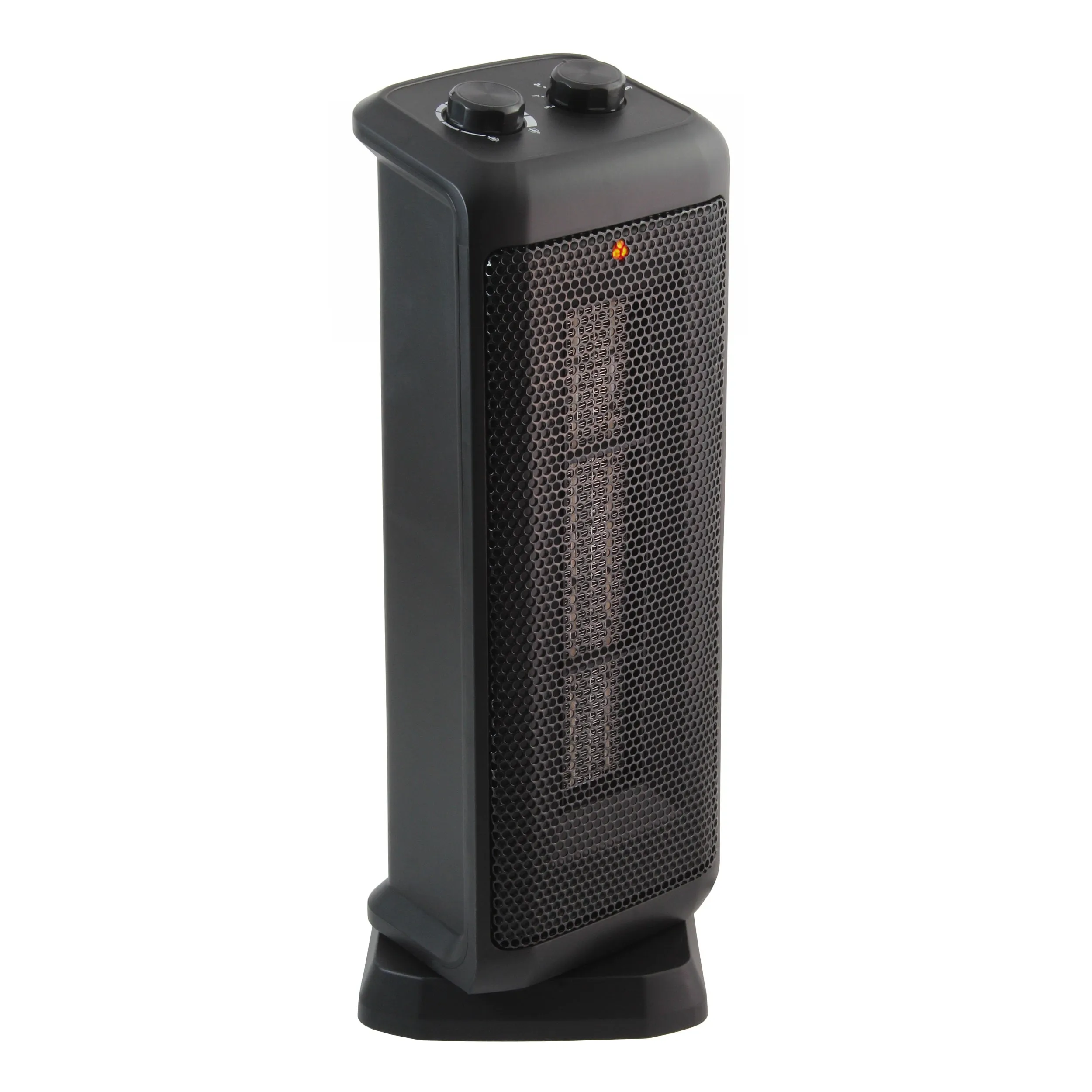 Comfort Zone Ceramic Tower 1500-Watt Oscillating Indoor Space Heater with Adjustable Thermostat