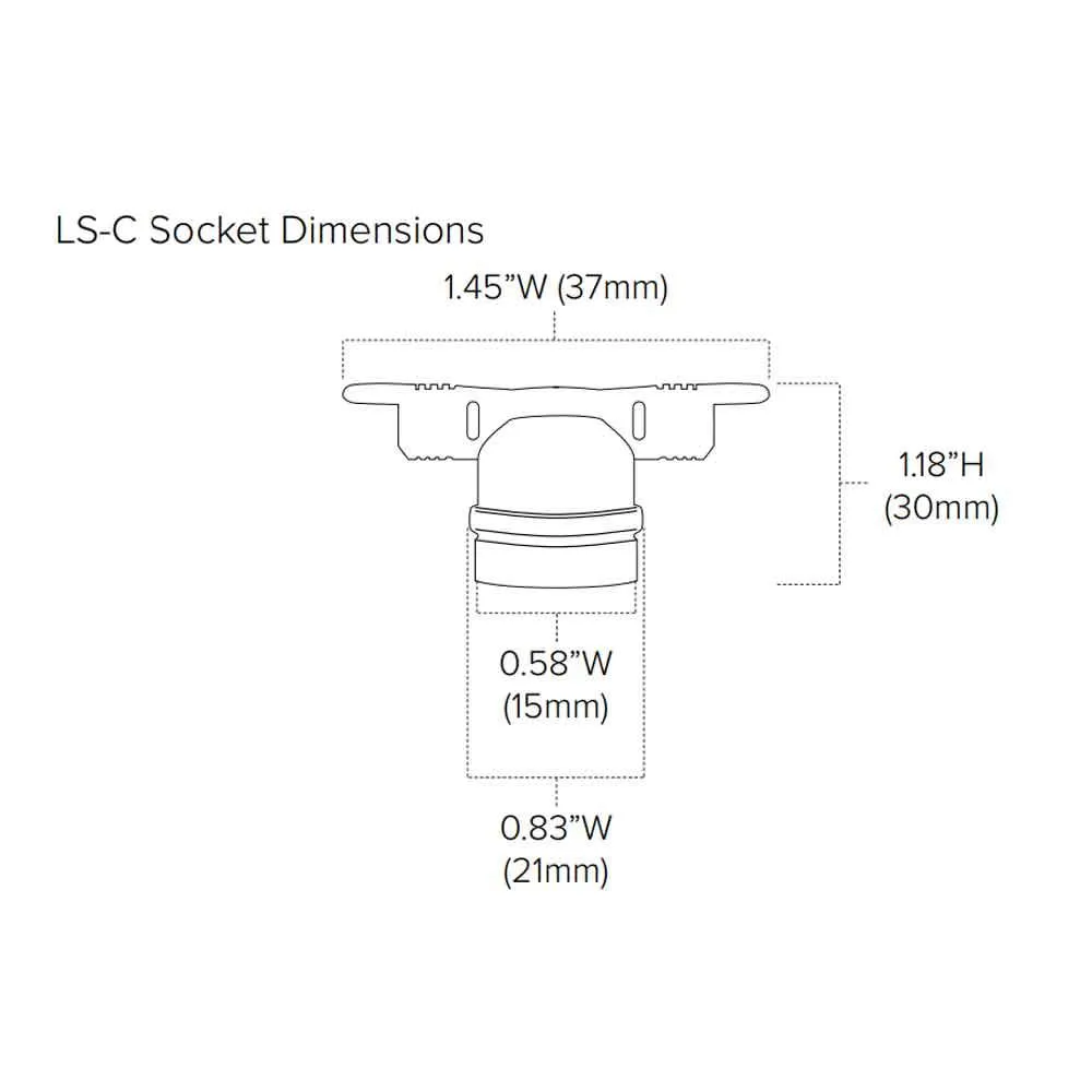 Commercial Grade LED String light, 330 Feet, 330 sockets, Non suspended, E12 Medium Base