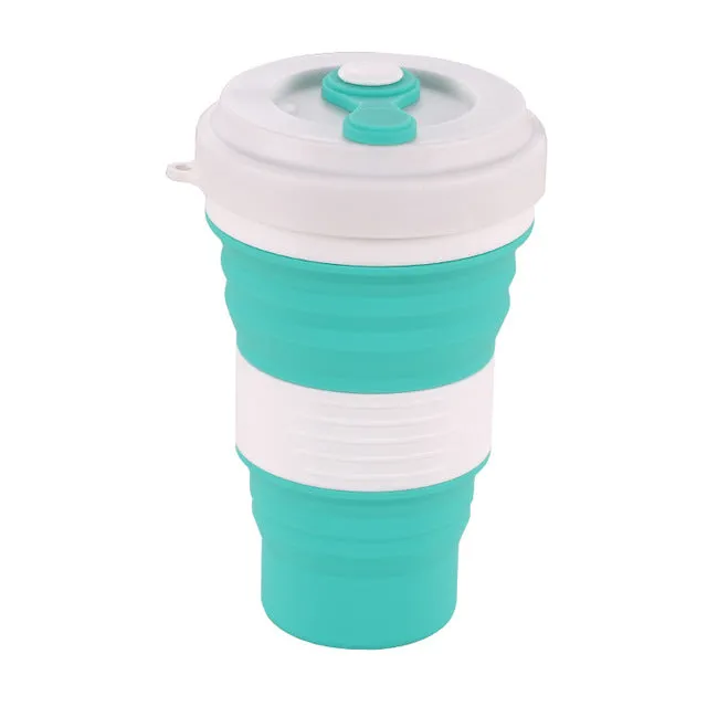 Creative Expandable Silicone Travel Coffee Cup