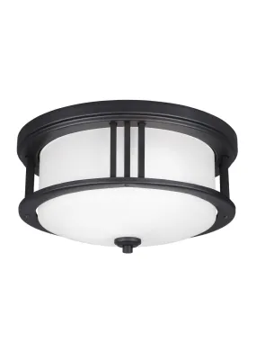 Crowell 2-Light Outdoor Ceiling Flush Mount