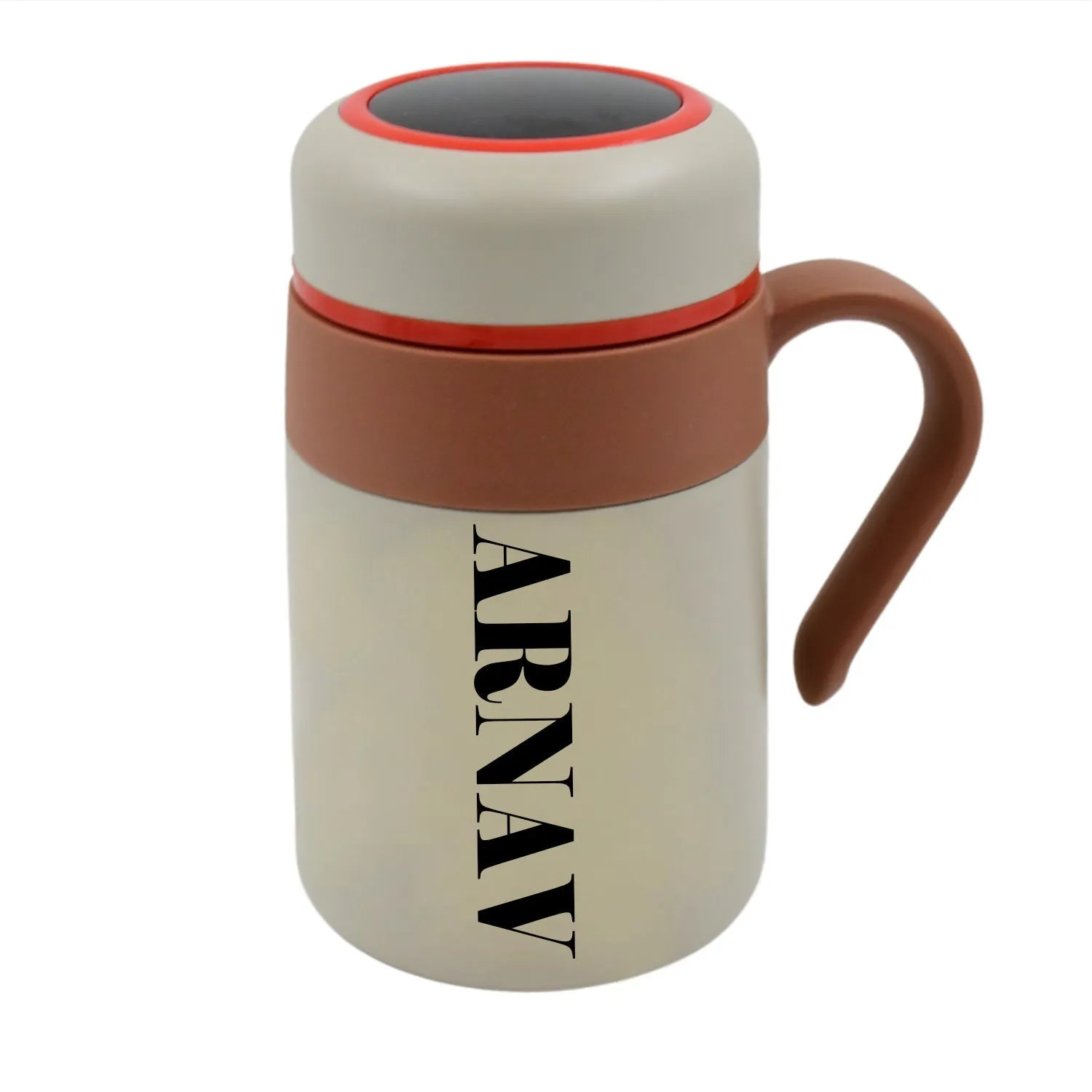 Customize Stainless Steel Mug / Bottle Vacuum Insulated Cup with Handle & Small cup (550 ML)