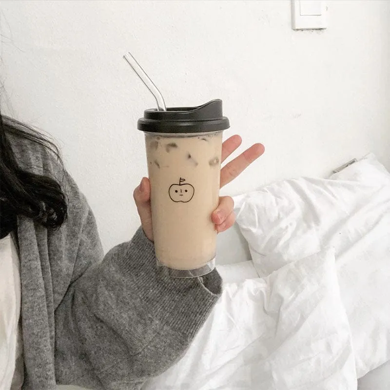 Cute Simple Shoppu Coffee Bottle Cup