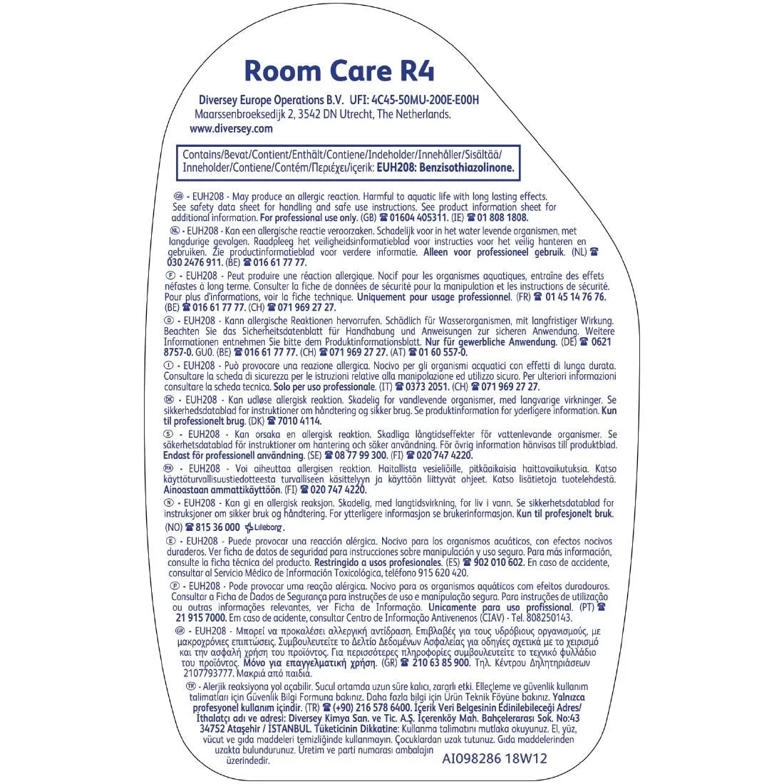 CX810 Room Care R4 Furniture Polish Ready To Use 750ml