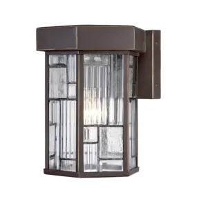 Designers Fountain 32131 Kingsley 1-lt 13" Tall Outdoor Wall Lantern