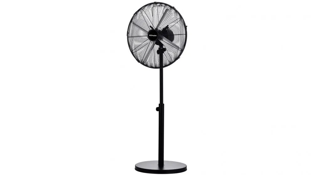 Dimplex 40cm High Velocity Pedestal Fan DCPF40MBK