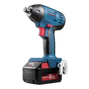 DONGCHENG CORDLESS IMPACT WRENCH 12.7mm, 1/2", 18V, 3.0Ah, 230N.m, Rev, Ex. Batte