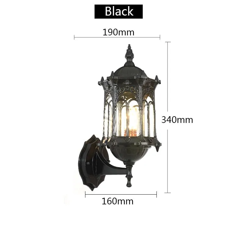 E27 Outdoor Garden Wall Sconce