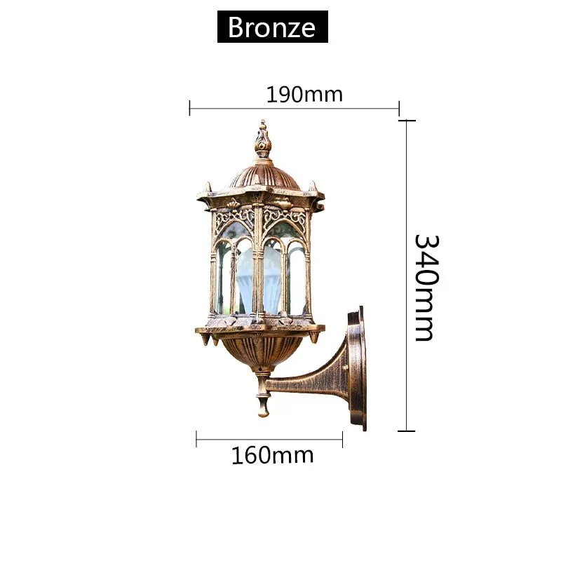 E27 Outdoor Garden Wall Sconce