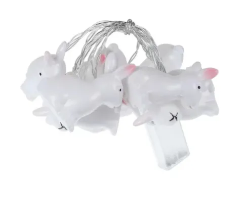 Easter Party Decorations Bunny Eggs and Rabbits LED String Lights