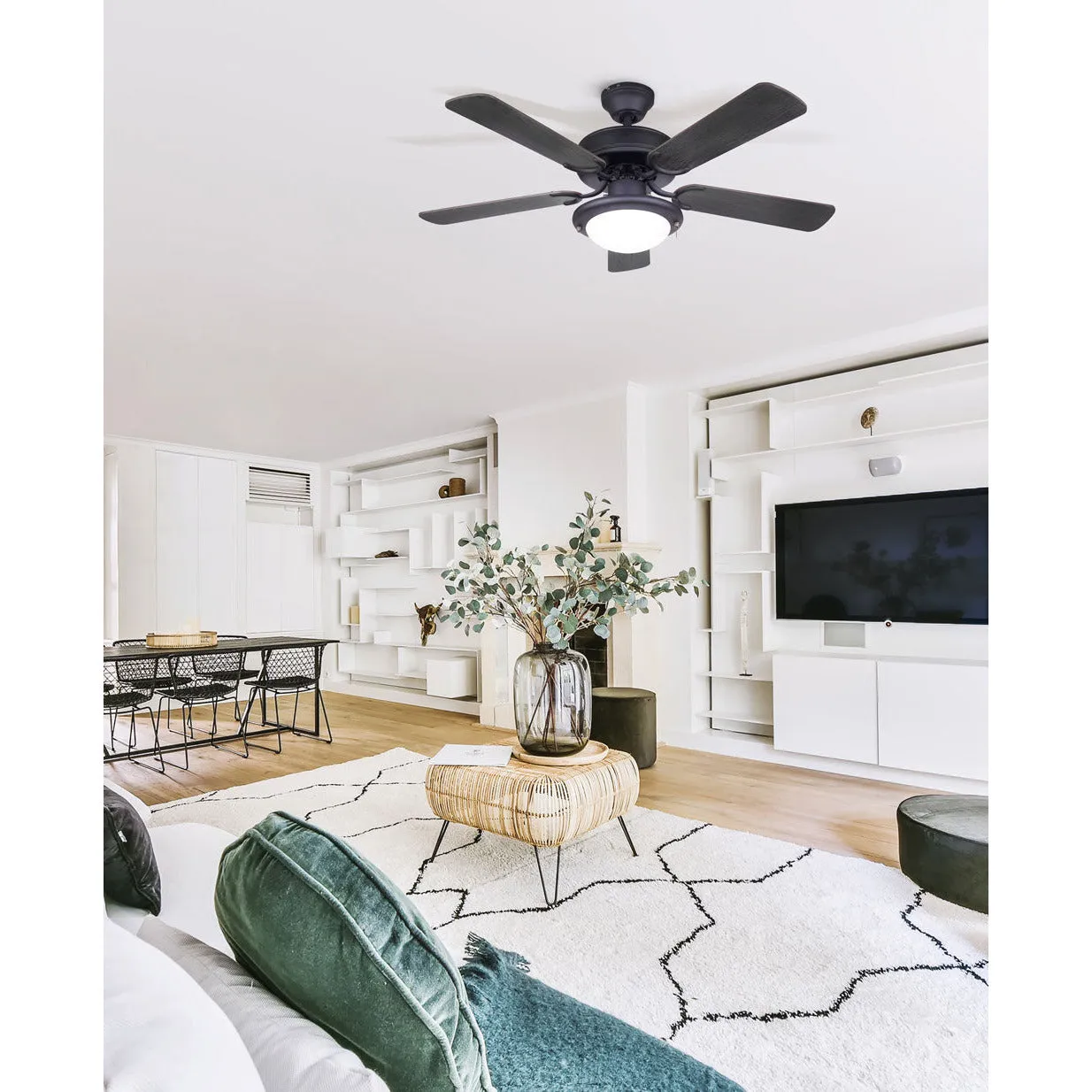 Eclipse 42" 2-Light Ceiling Fan