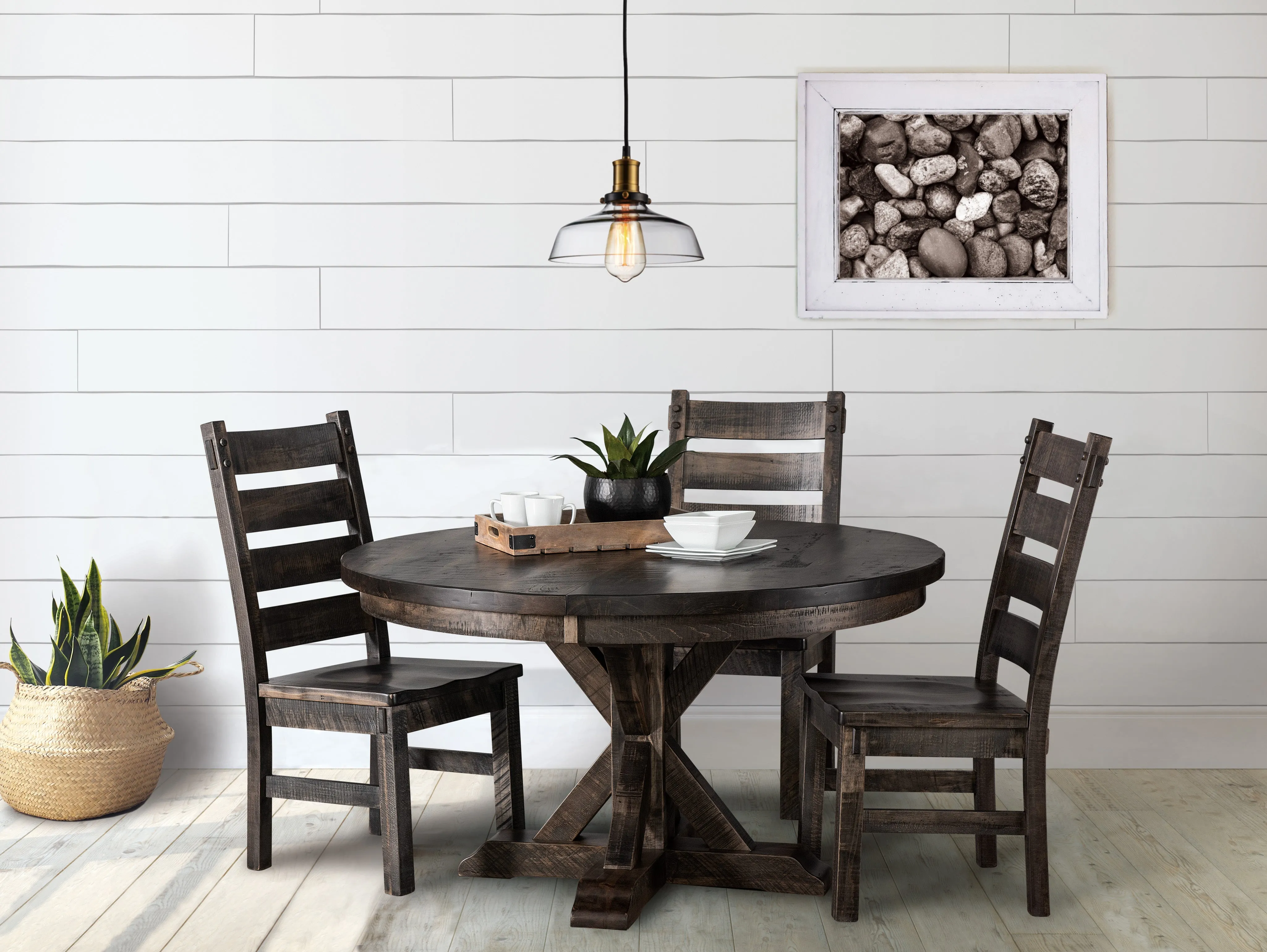 Elkhorn Pedestal Table