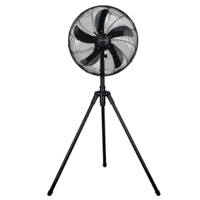 Euromatic 45cm 5 Blades Black Tripod Fan