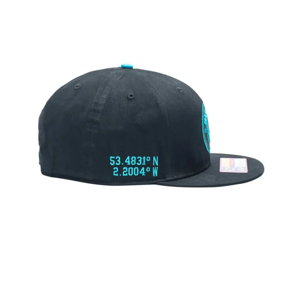 Fan Ink Collection Manchester City Locale Snapback Hat