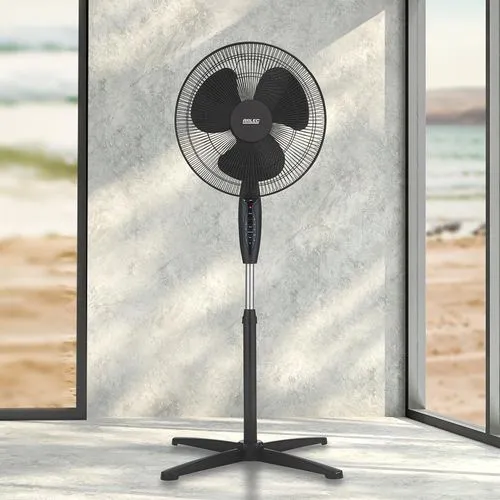 Fans Pedestal Fan 40cm Black