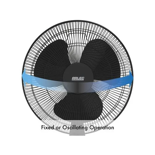 Fans Pedestal Fan 40cm Black