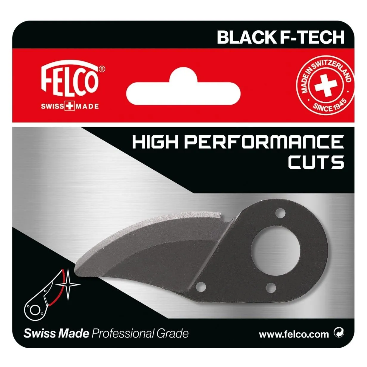 Felco 14/3 Replacement Cutting Blade Black F-Tech F-14/3BlackFT