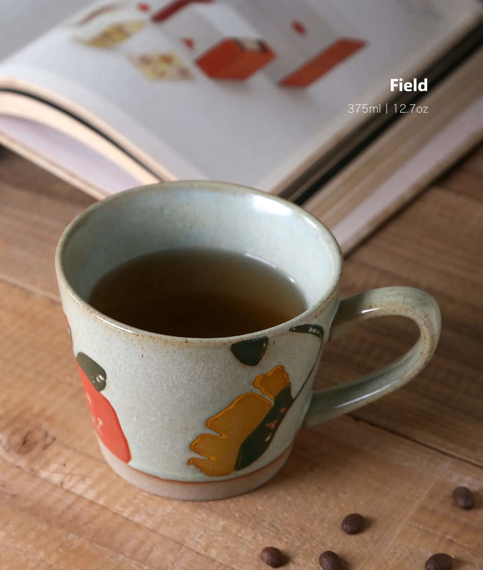 FLORA Ceramic Mug 375ml / 12.7oz