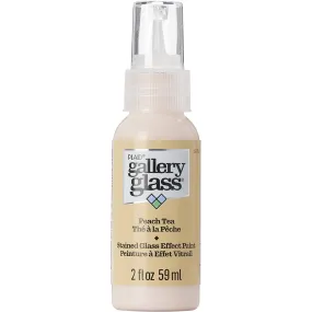 FolkArt Gallery Glass Paint 2oz - Peach Tea