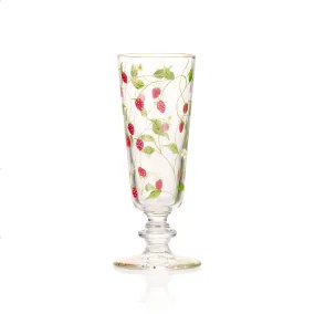 'Fraises des Bois' Champagne Flute