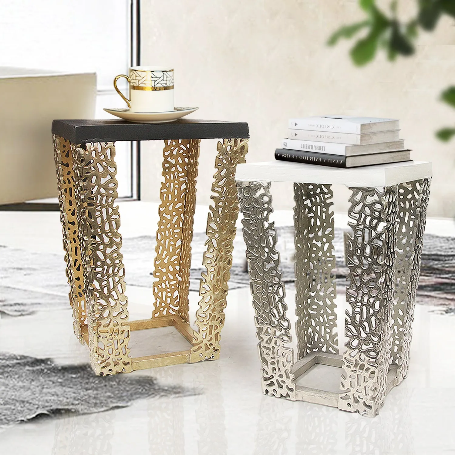 Gilded Side Table / Stand