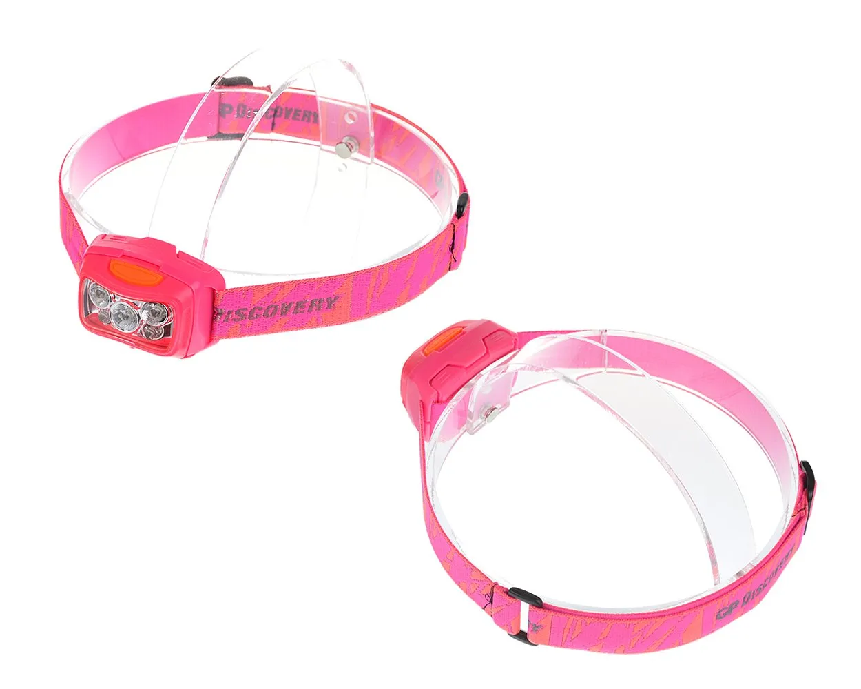 GP Discovery Ultra Light LED Headlight with 5 Modes - Pink