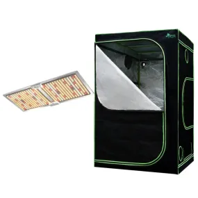 Green Fingers Grow Tent 2200W LED Grow Light Hydroponics Kits System 1.2x1.2x2M