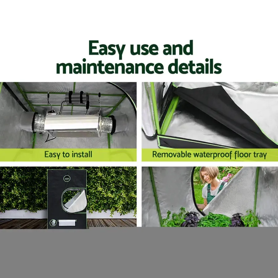 Green Fingers Grow Tent 4500W LED Grow Light Hydroponic Kits System 1.5x1.5x2M