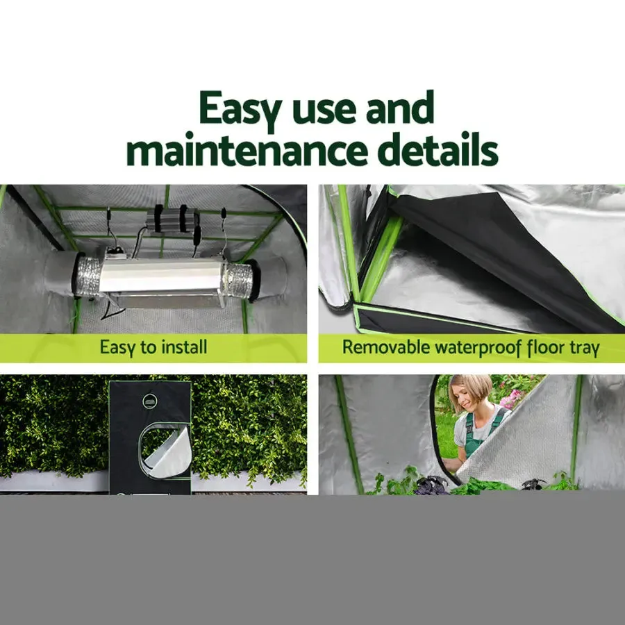 Green Fingers Grow Tent 4500W LED Grow Light Hydroponics Kits System 1.2x1.2x2M