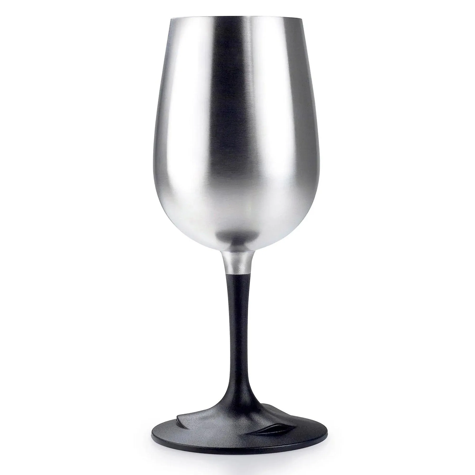 GSI Outdoors Glacier Stainless Steel Nesting Stem Base Wine Glass