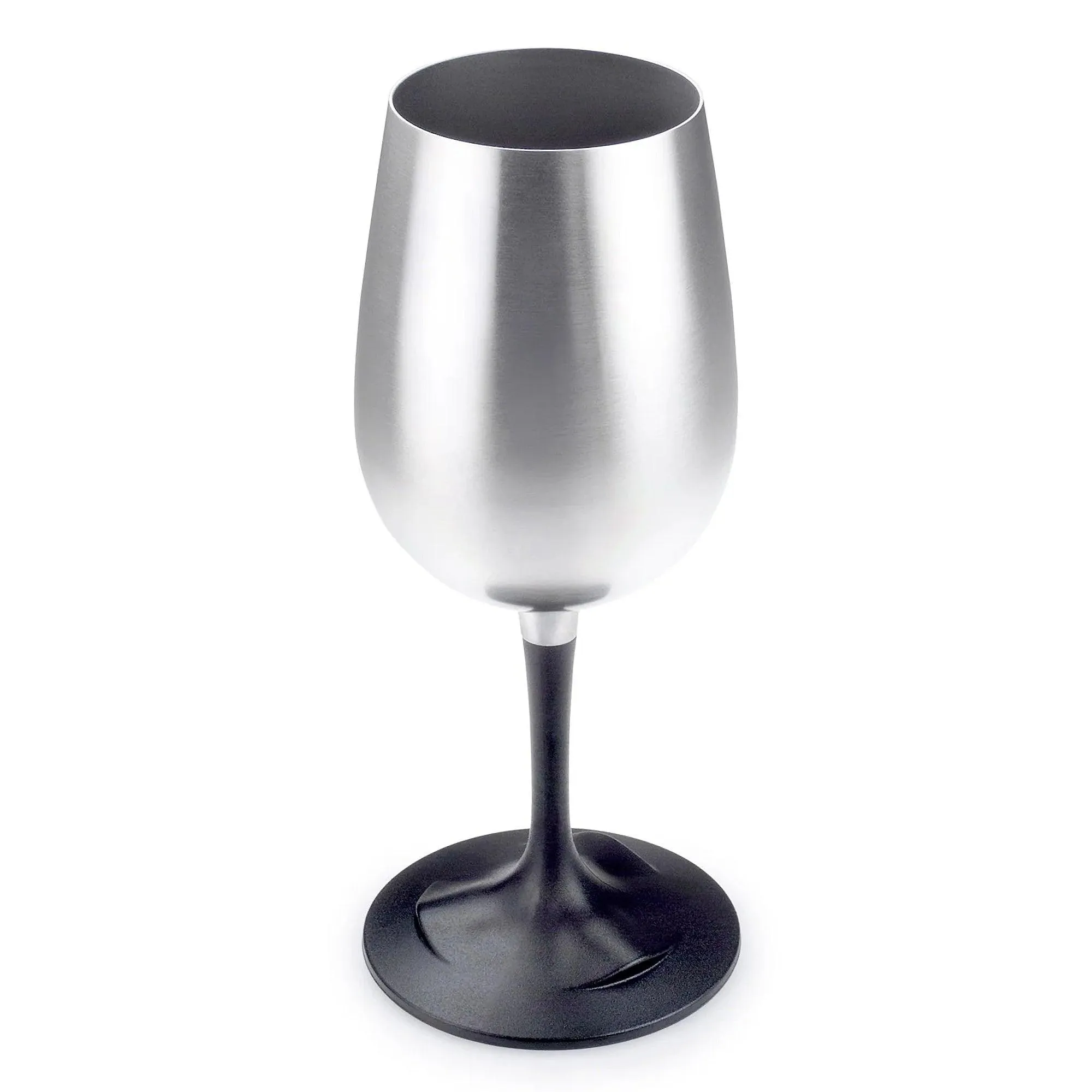 GSI Outdoors Glacier Stainless Steel Nesting Stem Base Wine Glass