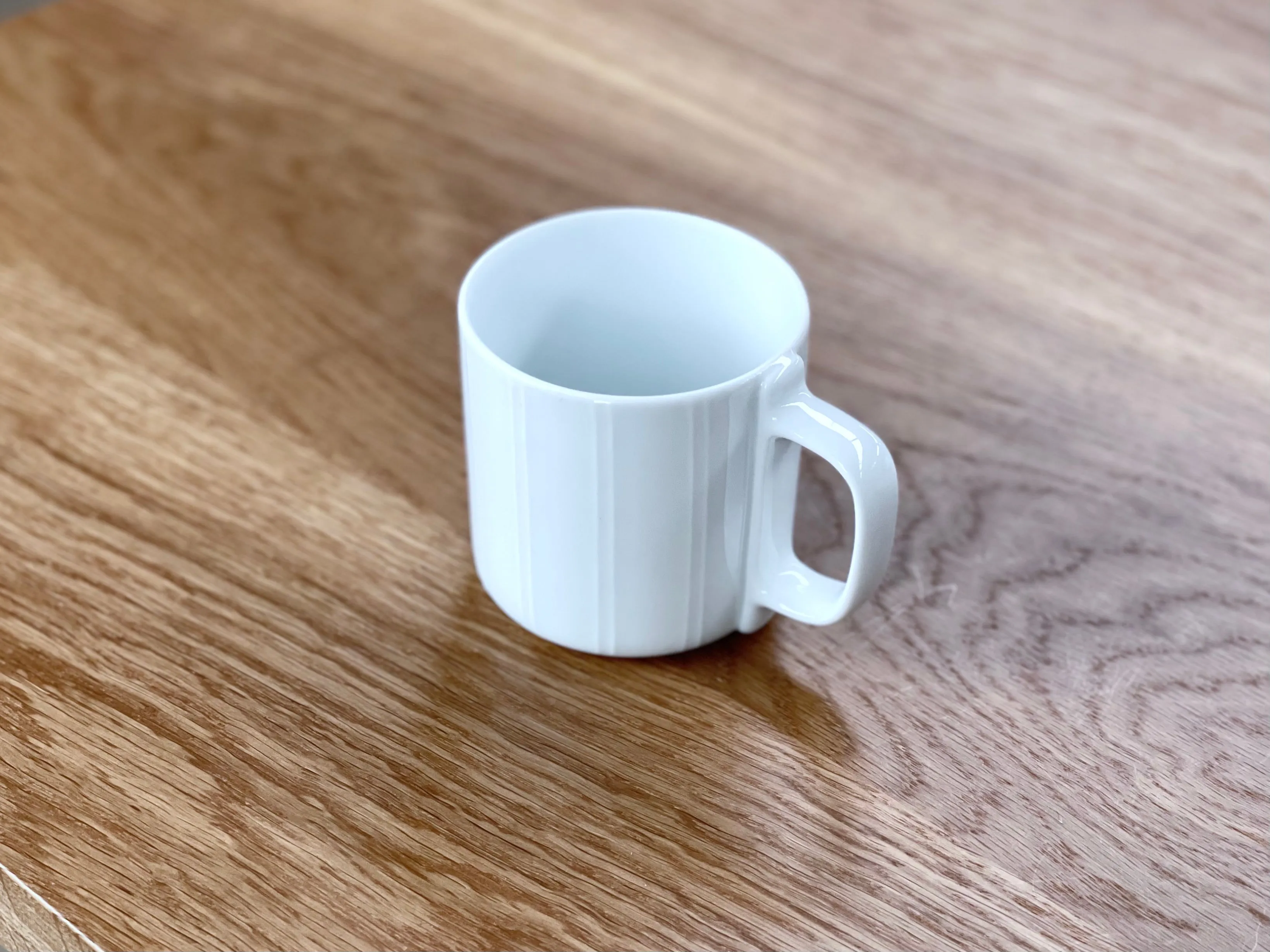 Hakusan Relief Mug A - Vertical Lines