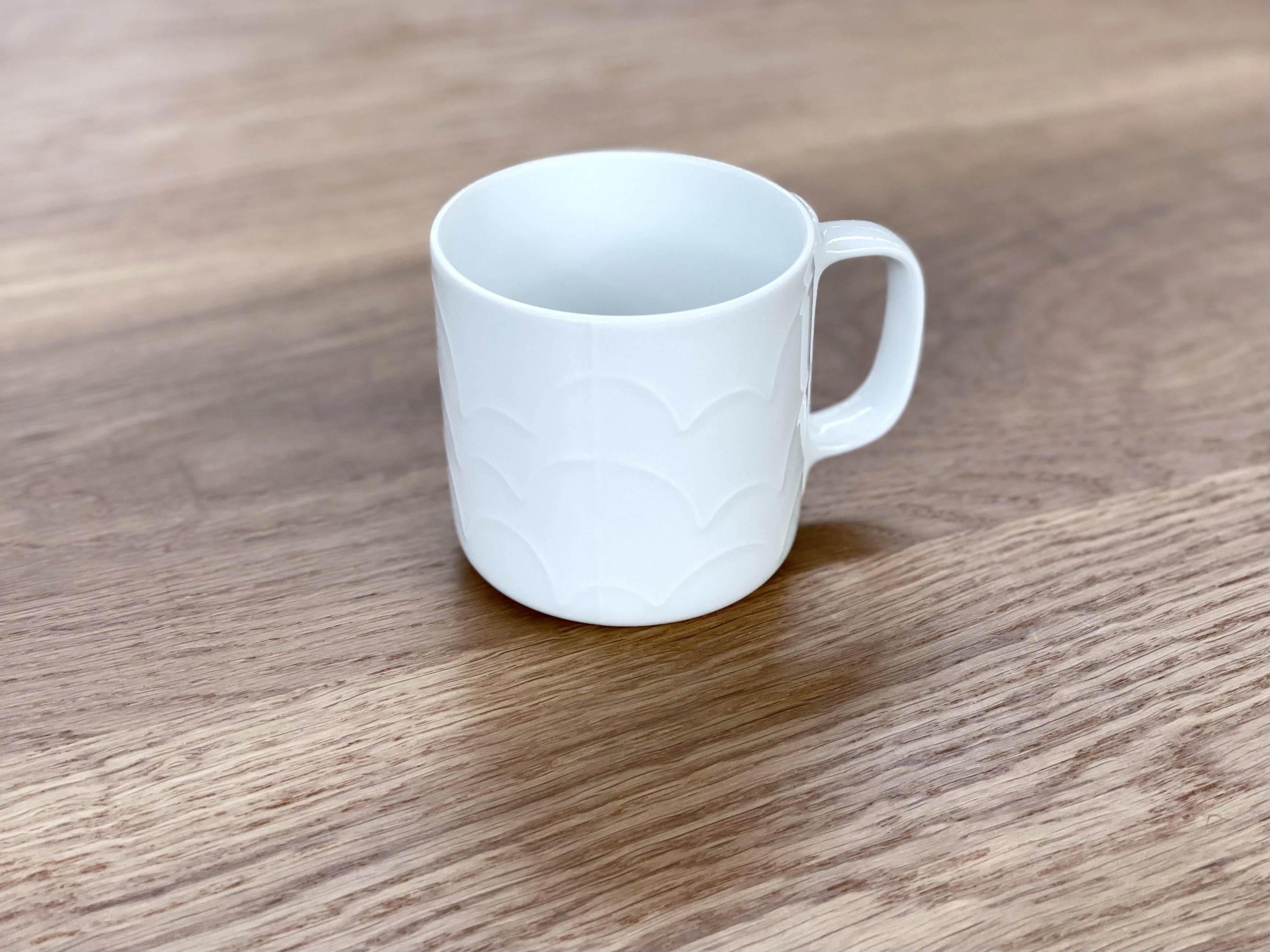 Hakusan Relief Mug G - Clouds Wave