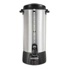 Hamilton Beach 45100R Proctor Silex 100-Cup Coffee Urn/Percolator, 1090W