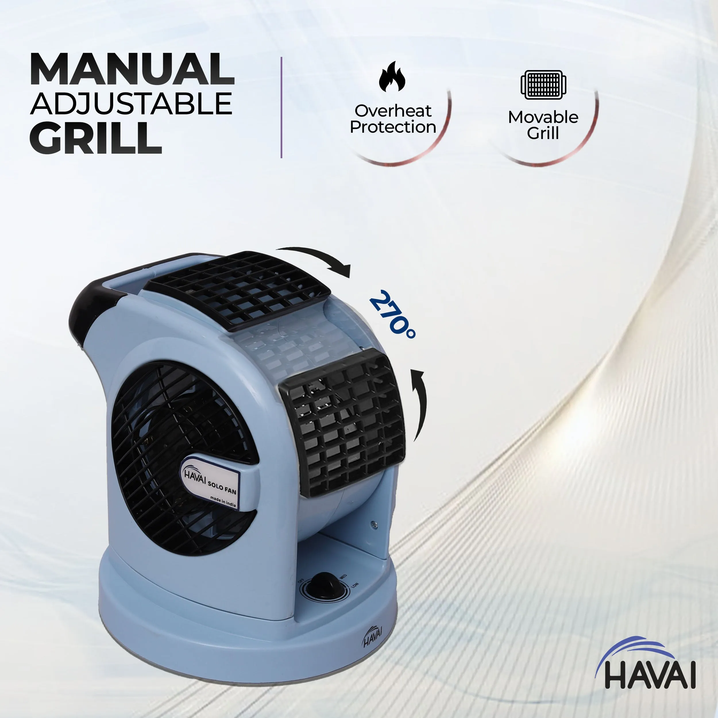 HAVAI Solo Blower Fan - Blue