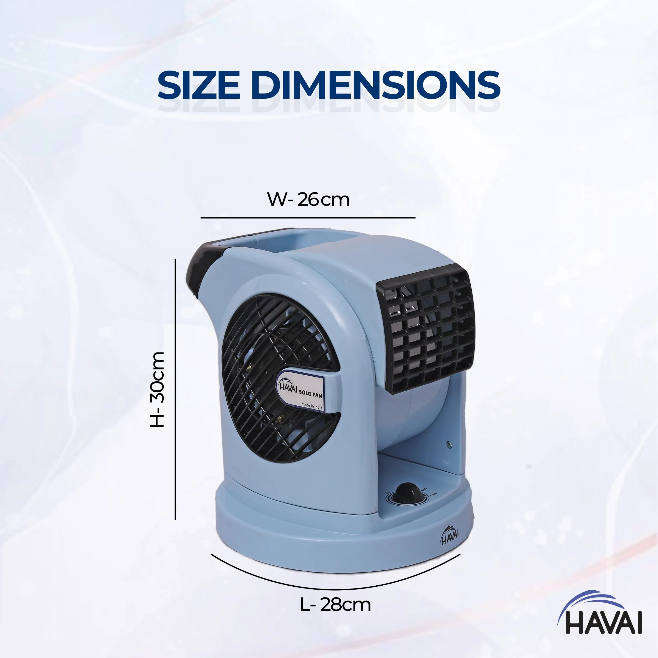 HAVAI Solo Blower Fan - Blue