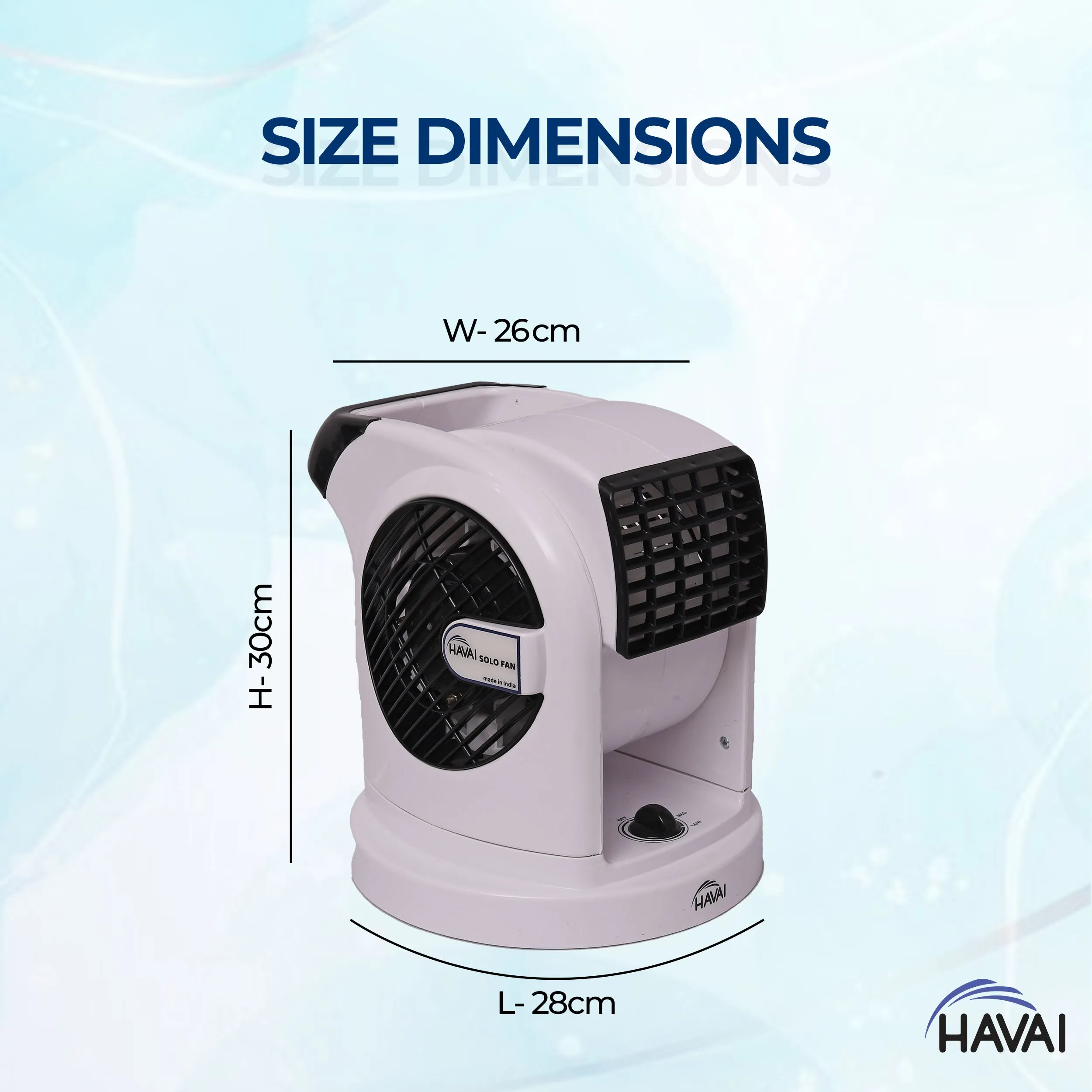 HAVAI Solo Blower Fan - White