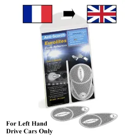 Headlight Beam Deflectors Converters for Left Hand Drive Cars FR