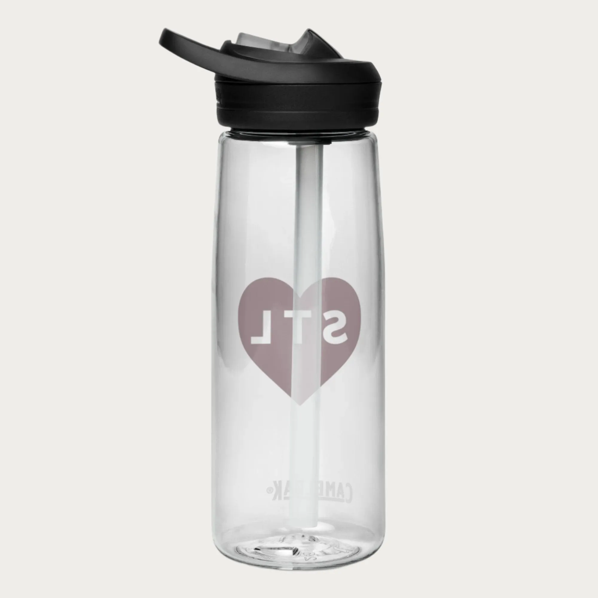 Heart STL Sports water bottle