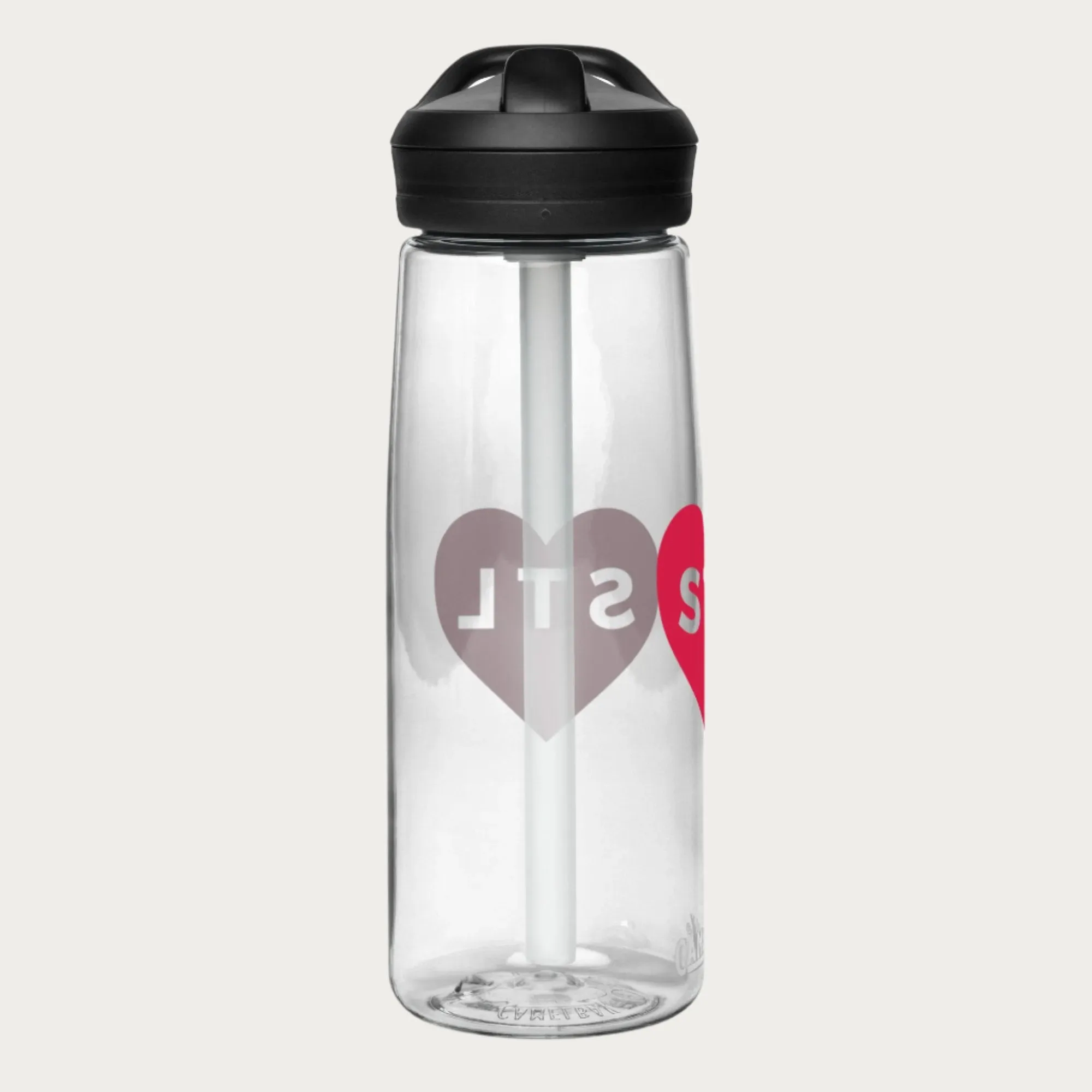 Heart STL Sports water bottle