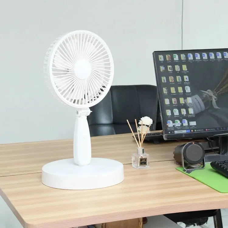 Height-Adjustable Built-In Led Light Fan