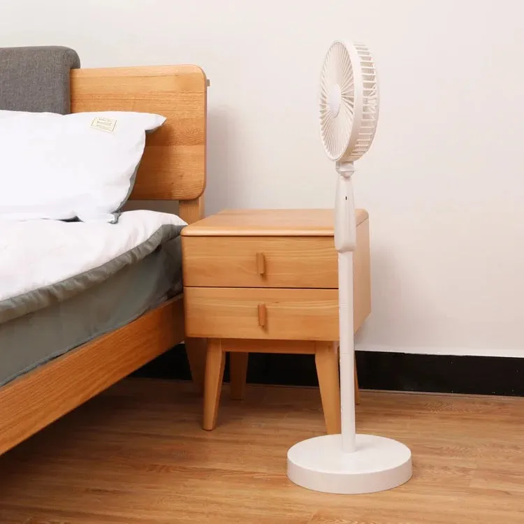 Height-Adjustable Built-In Led Light Fan