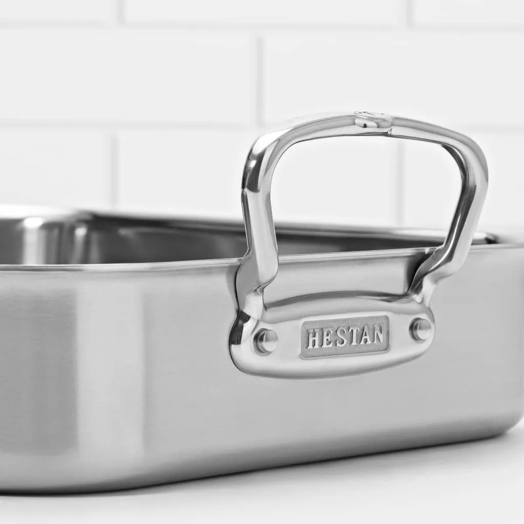 Hestan Provisions Stainless-Steel Classic Roaster w/ Rack