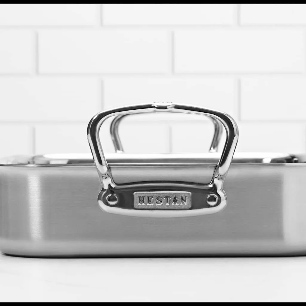 Hestan Provisions Stainless-Steel Classic Roaster w/ Rack