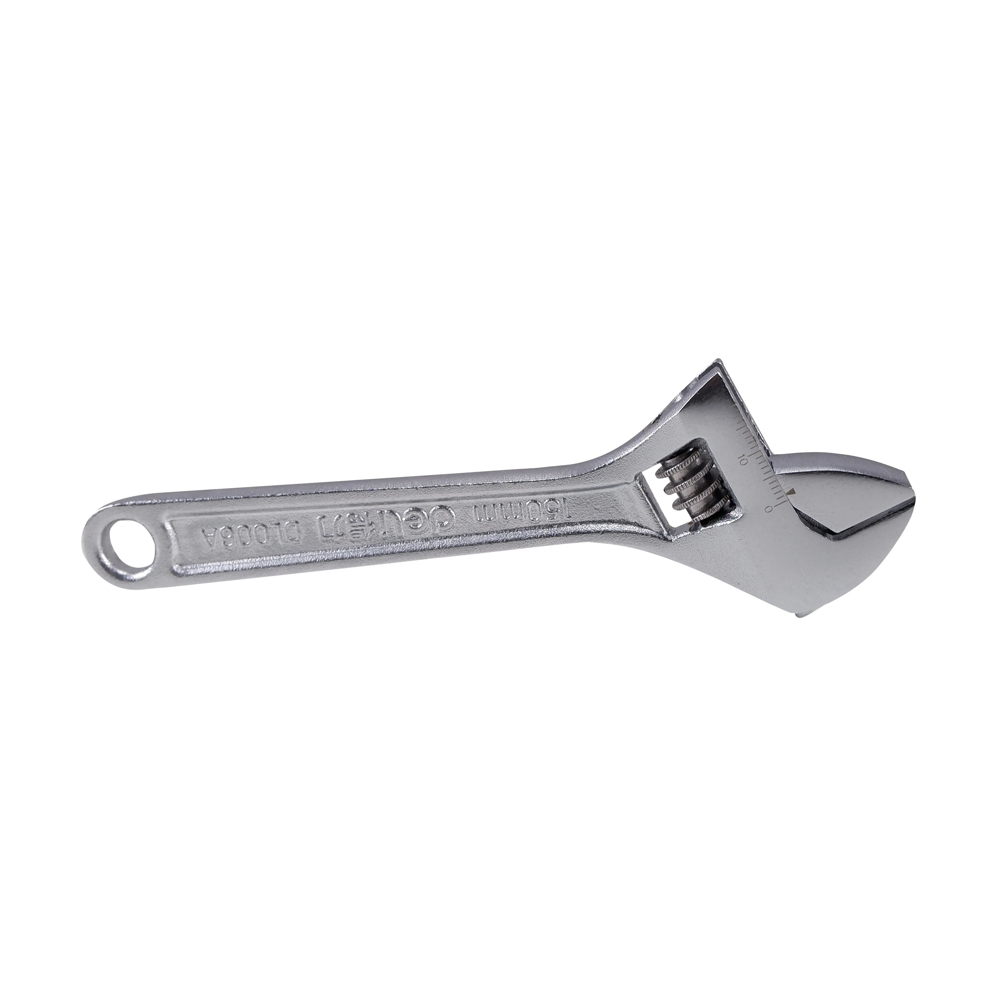 Homdum 6 inch Adjustable Wrench Deli Hex Spanner Chrome vanadium Ergonomic Handle size 150 mm