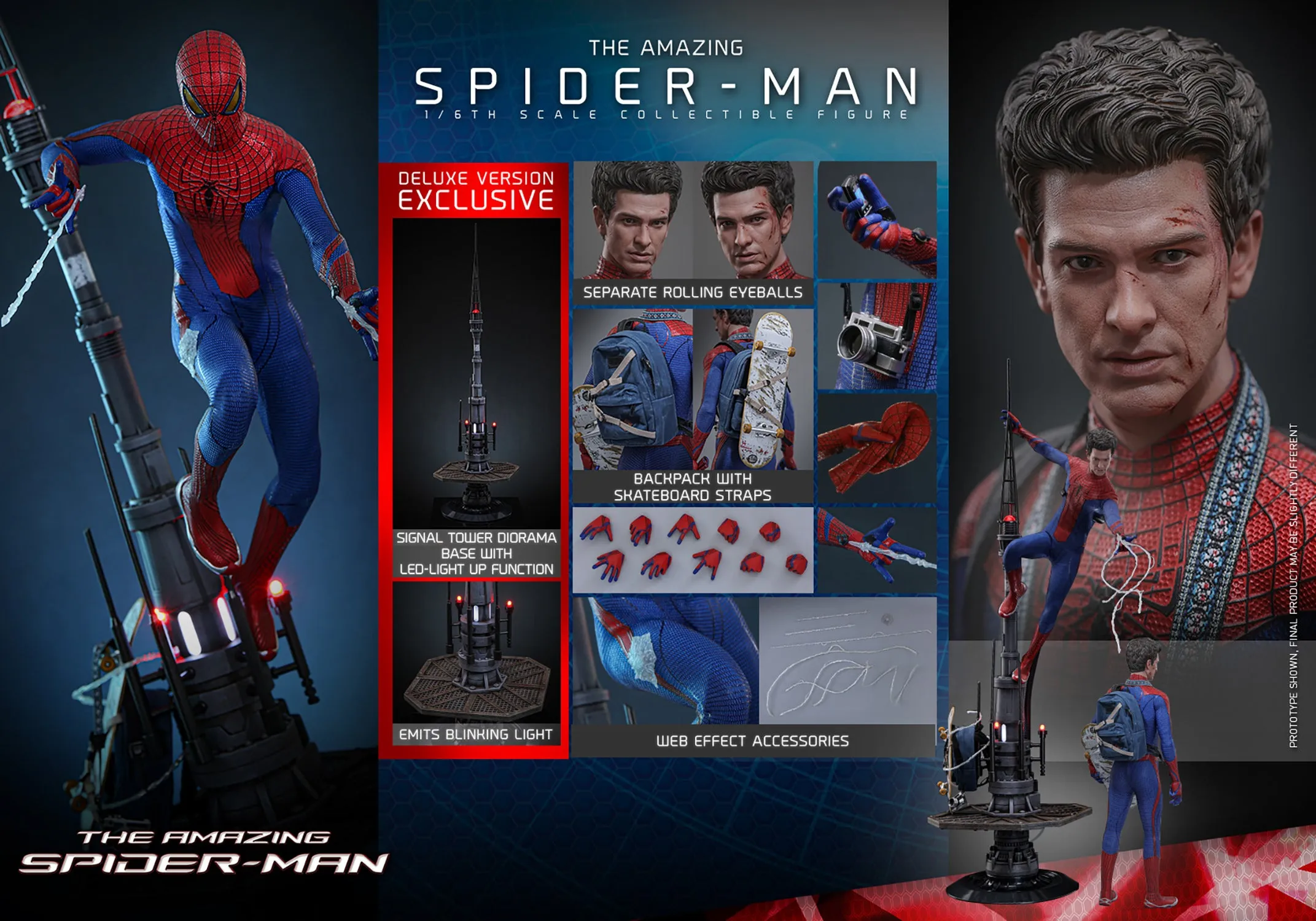 Hot Toys - The Amazing Spider-Man - The Amazing Spider-Man (Deluxe Version)