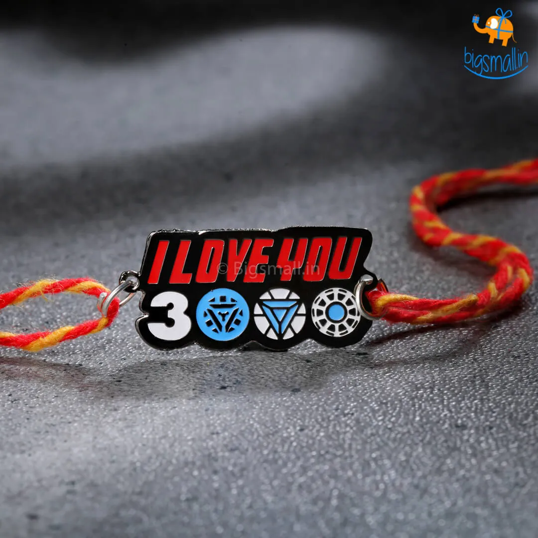 I Love You 3000 Rakhi