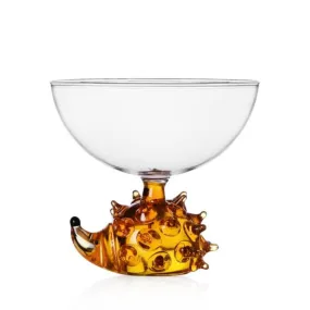 Ichendorf Animal Farm bowl amber hedgehog by Alessandra Baldereschi