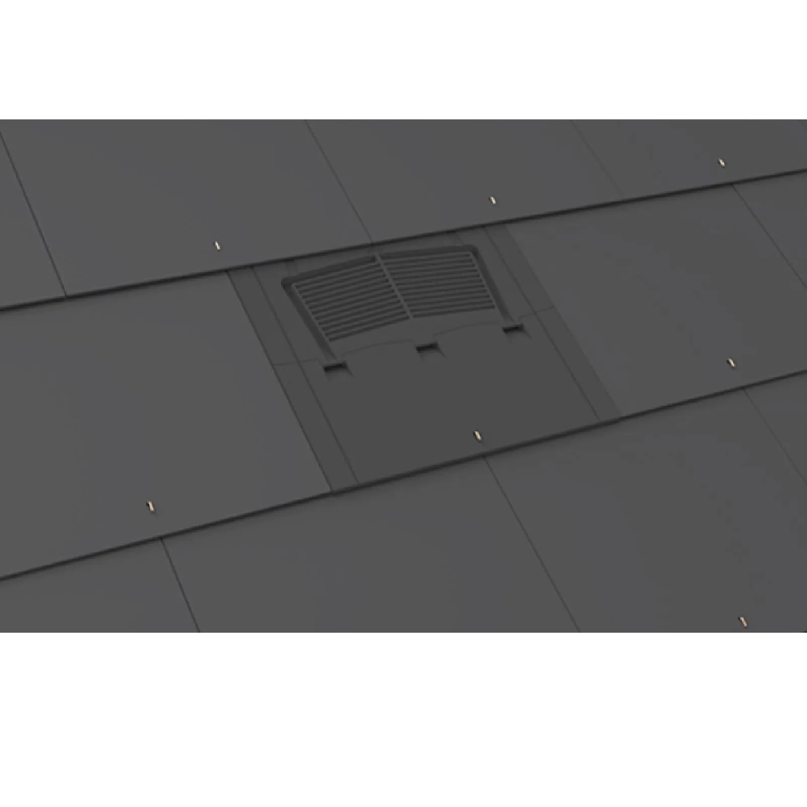 In-line Slate Roof Vent for Man-made & Natural Tiles <br><br>