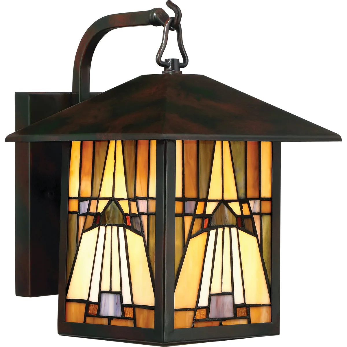 Inglenook 1-Light Outdoor Lantern in Valiant Bronze